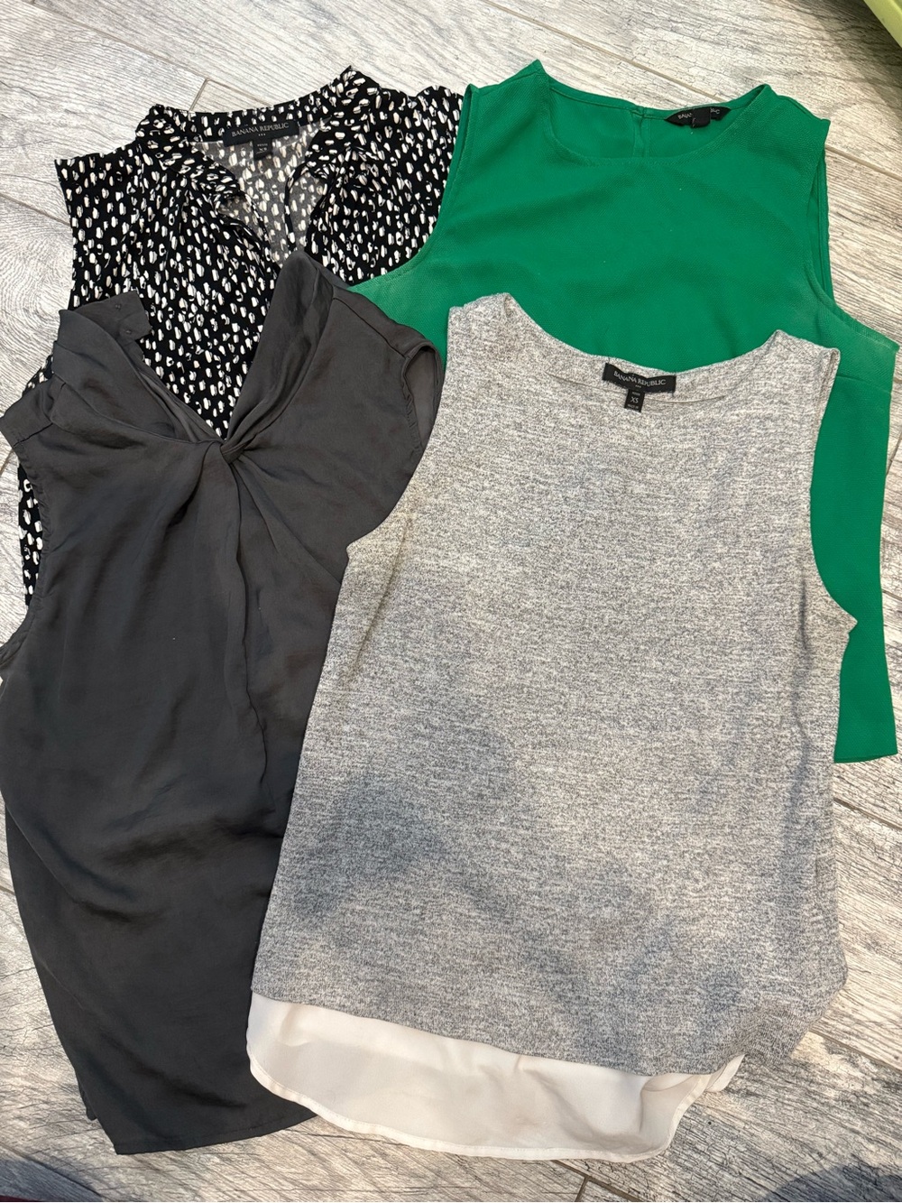 Banana Republic Sleeveless XSP Set of 4